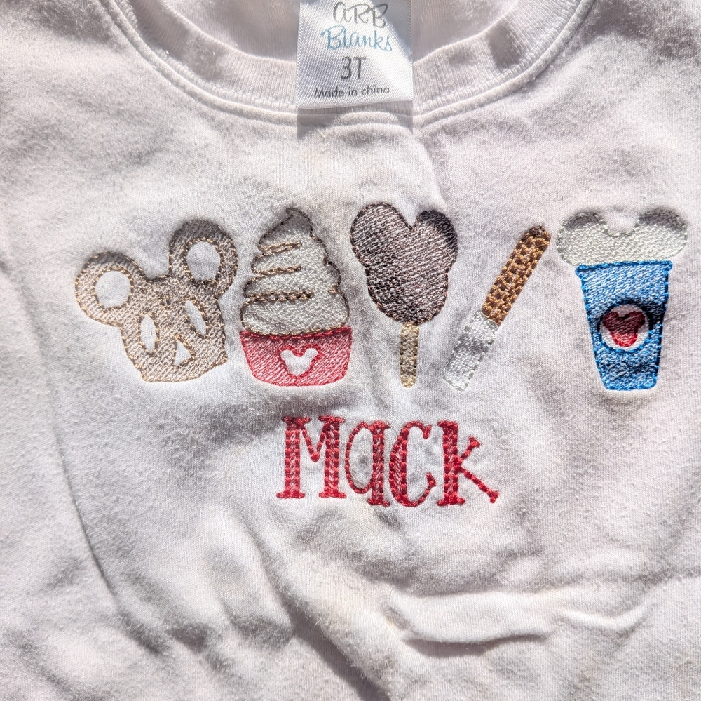 "Mack" 7 piece Embroidery Lot